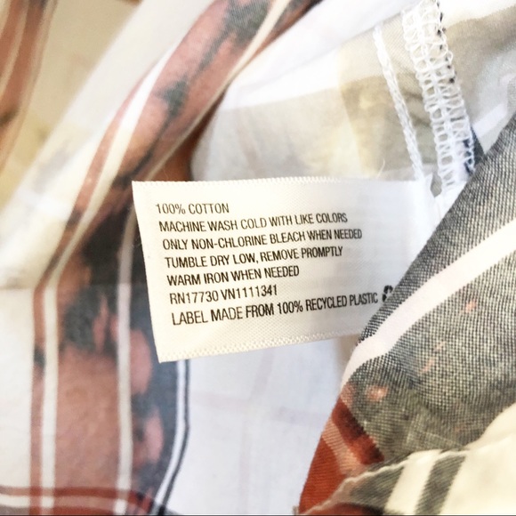 Bleached Distressed Tie Dye Gray & White Top Sz XS - Picture 7 of 7